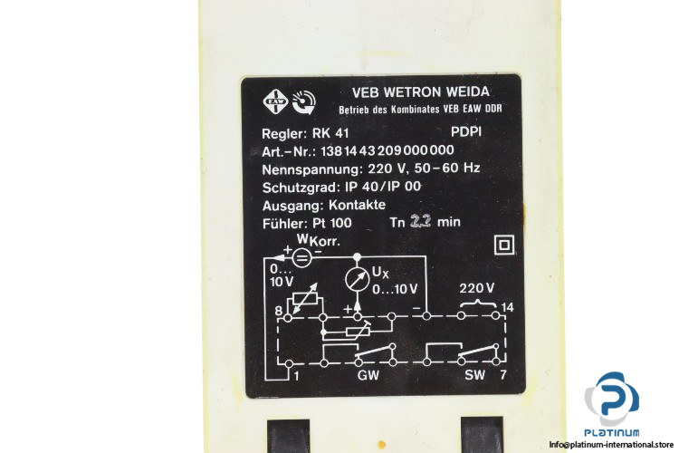 ursamar-VEB-WETRON-WEIDA-RK41-temperature-controller-(new)-6