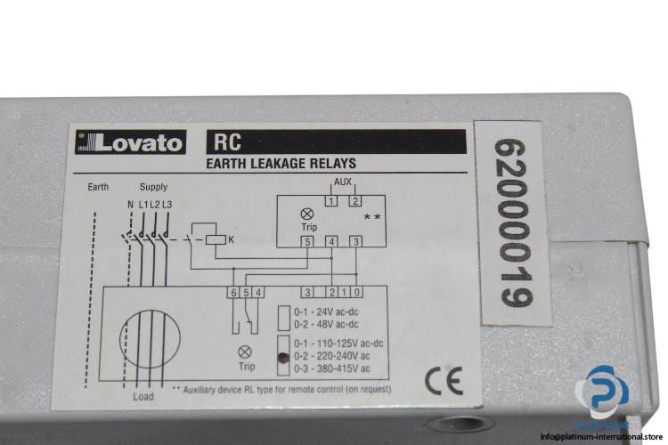 lovato-31RC60-415-earth-leakage-relay-(new)-3