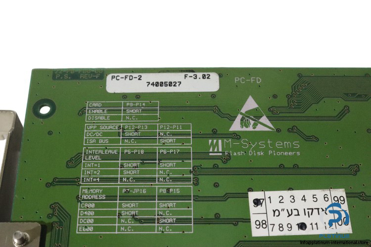 m-systems-PC-FD-2-circuit-board-(used)-3