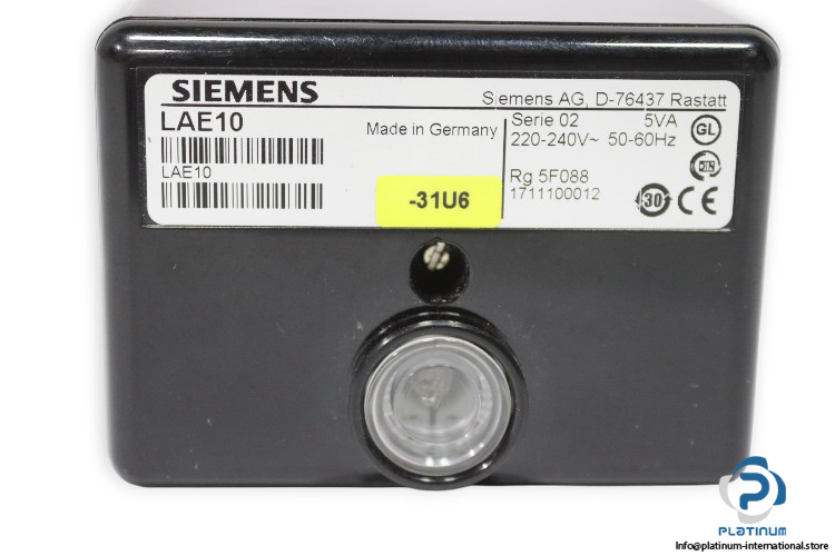 siemens-LAE10-flame-safeguard-used-1