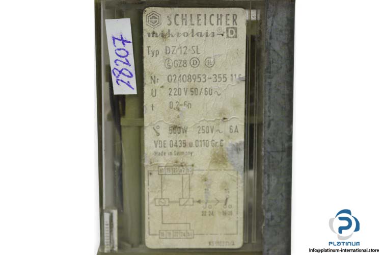 schleicher-DZ-12-SL-time-relay-(used)-3