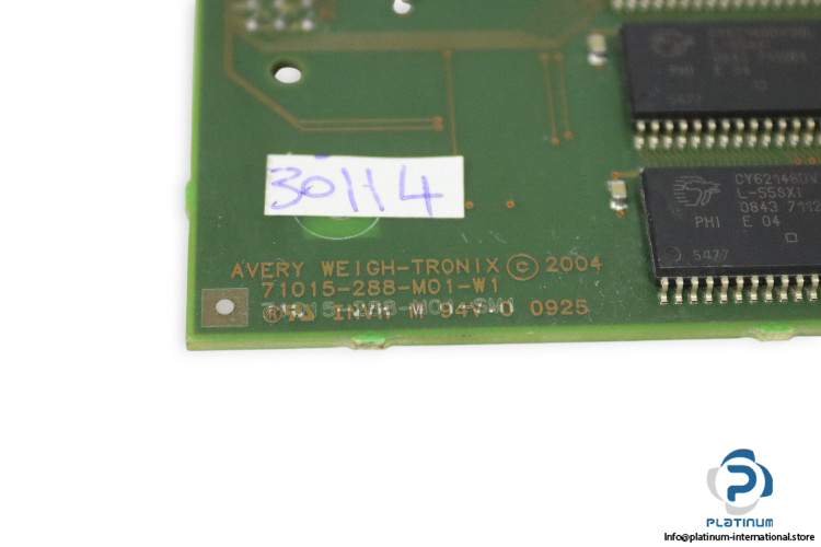 AVERY-71015-288-M01-W2-circuit-board-(used)-1