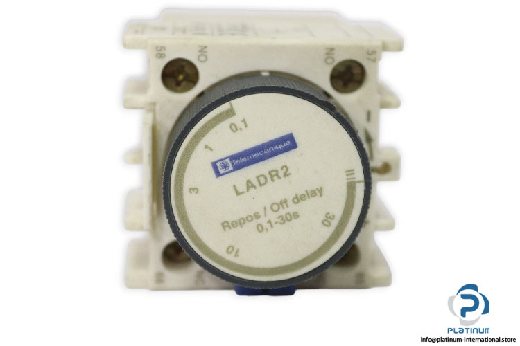 telemecanique-LADR2-time-delay-auxiliary-contact-block-(Used)-1