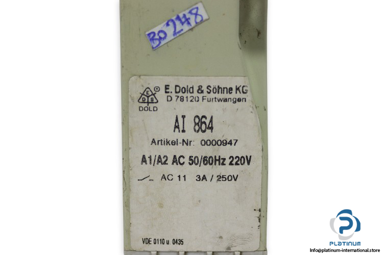 dold-AI-864-safety-relay-used-2