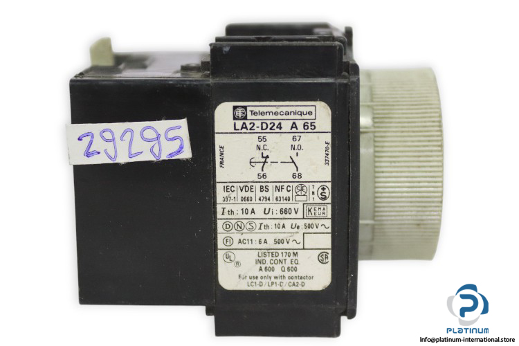 telemecanique-LA2-D24-A-65-time-delay-block-(Used)-2