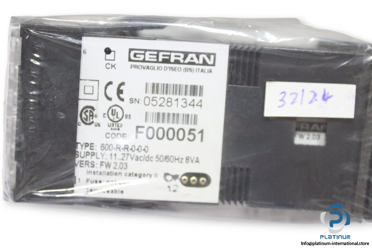 gefran-600-R-R-0-0-0-microprocessor-controller-(New)-2
