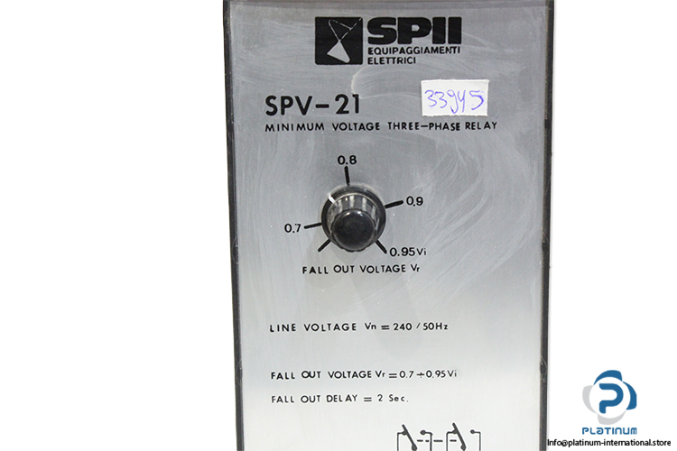 spii-spv-21-minimum-voltage-relay(used)-1