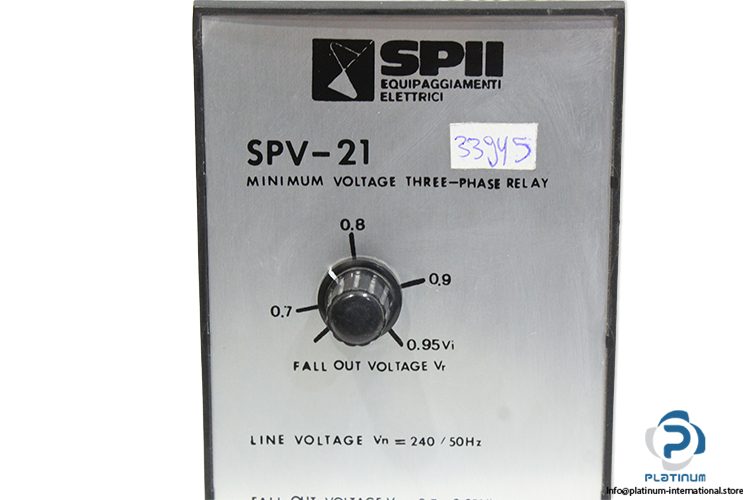 spii-spv-21-minimum-voltage-relay(used)-2