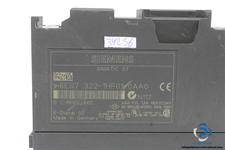 siemens-6ES7-322-1HF01-0AA0-digital-output-module-(Used)-1