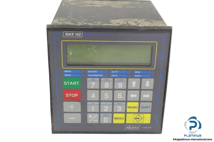 sipro-SIAX-102-operator-panel-(Used)-1