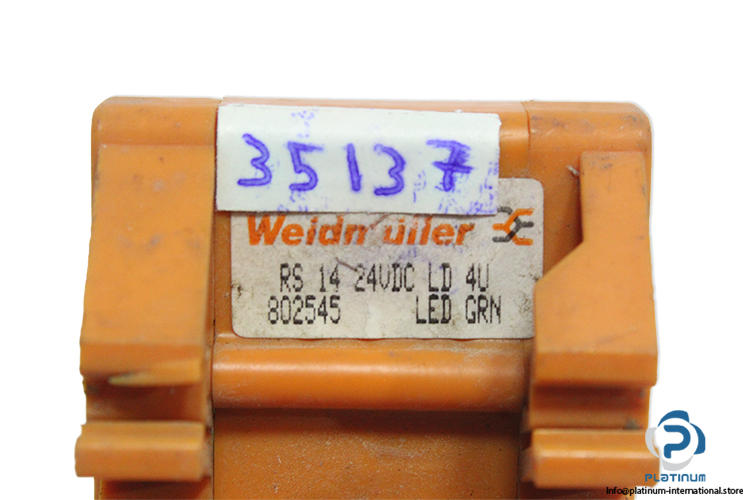 weidmuller-RS-14-24VDC-LD-4U-relay-module-(New)-2