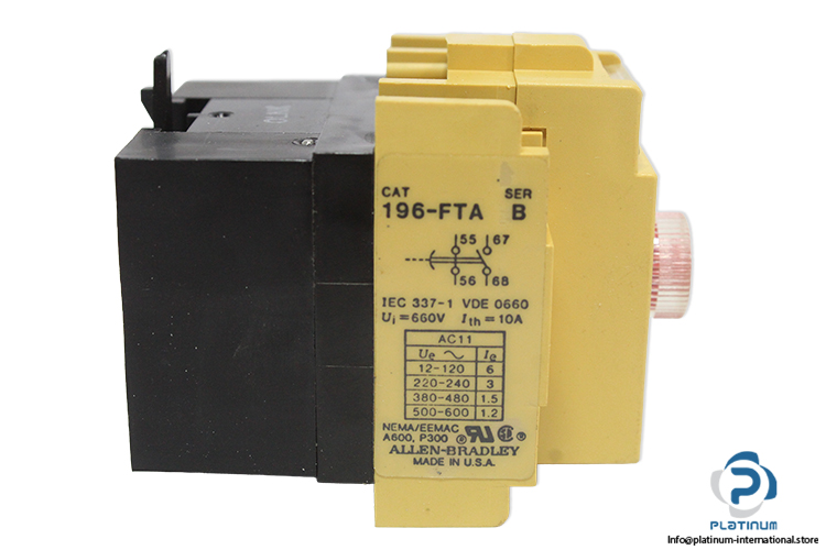 allen-bradley-196-FTA-on-delay-pneumatic-timer-(New)-2