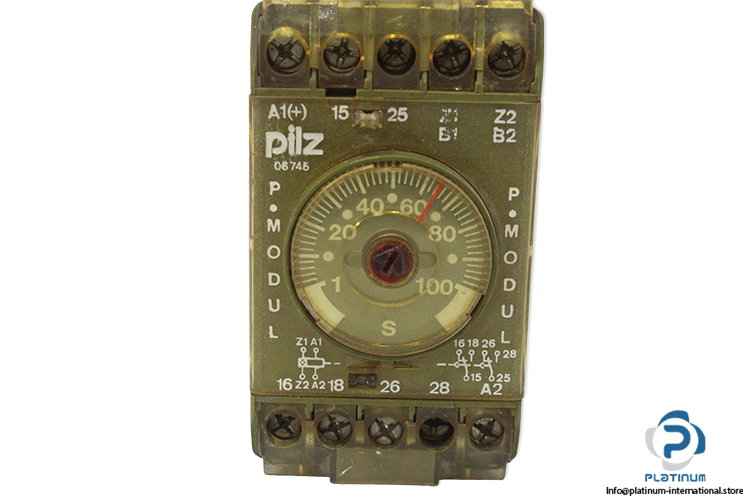 pilz-PA-1NB_FMB-10Kohm-454164-1-100s-time-safety-relay-(Used)-1