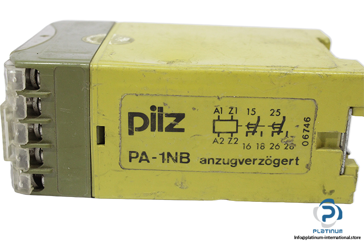 pilz-PA-1NB_FMB-10Kohm-454164-0.04-10s-time-safety-relay-(Used)-3