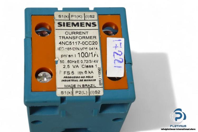 siemens-4NC5117-0CC20-current-transformer-used-1