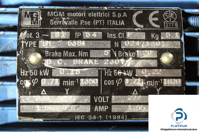 mgm-BM-63B4-brake-motor-used-2