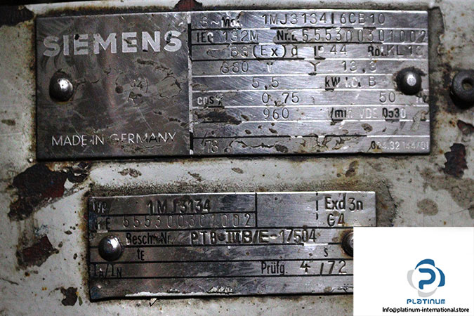 siemens-1MJ3134I6CB10-3-phase-electric-motor-used-2