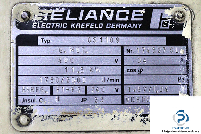 reliance-GS-1109-dc-motor-used-3