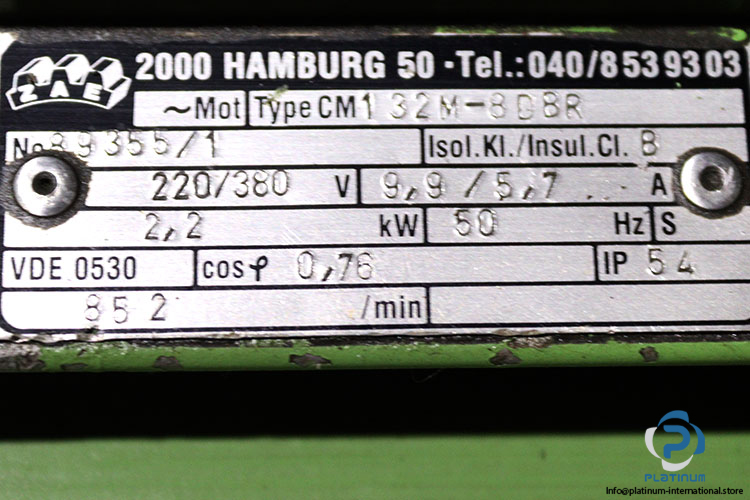 zae-CM132M-8DBR-brake-motor-used-2