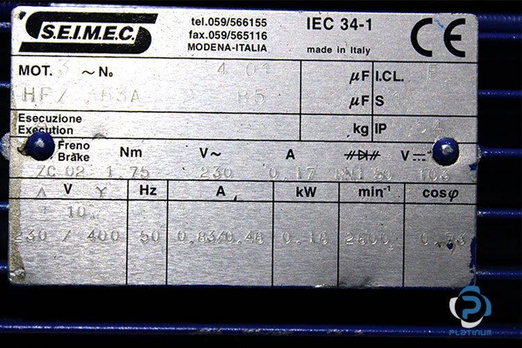 seimec-HFZ-63A-2-B5-brake-motor(new)-1