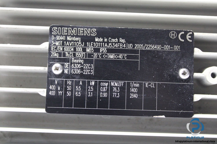 siemens-1LE10111AJ534FB4-3-phase-electric-motor(new)-2