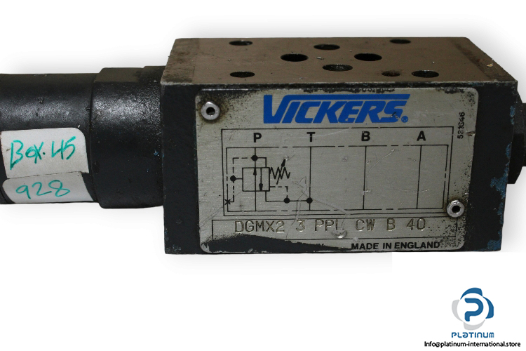 vickers-DGMX2-3-PPI-CW B-40-pressure-relief-valve-used-2