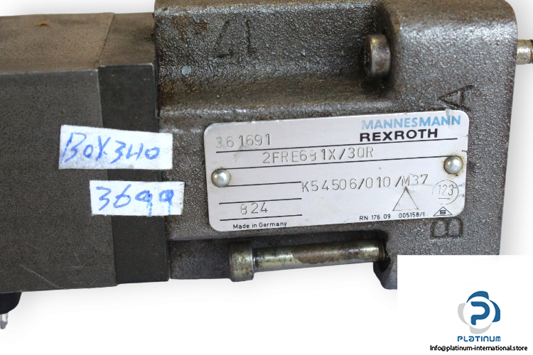 Rexroth-2FRE6B1X_3QR-K54506_010_M37-proportional-flow-control-valve-(used)-2