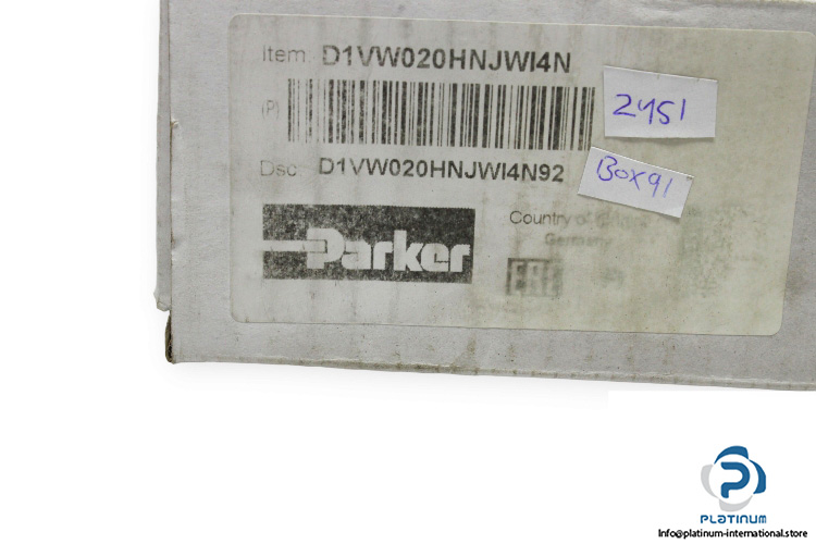 Parker-D1VW020HNJW14N92-directional-control-valve-(new)-3