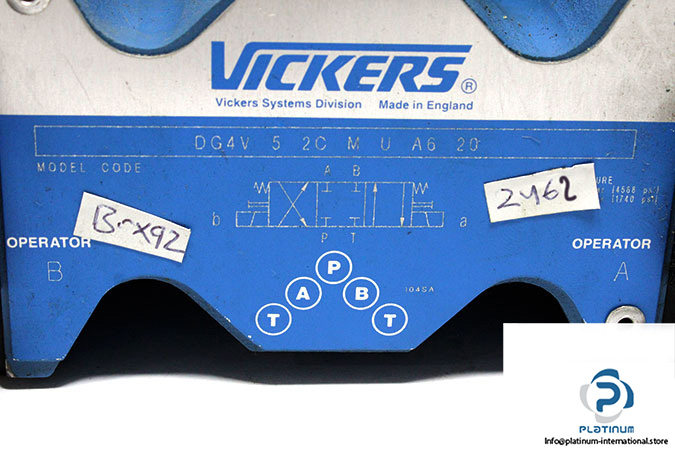Vickers-DG4V-5-2C-M-U-A6-20-solenoid-operated-directional-valve-(new)-1