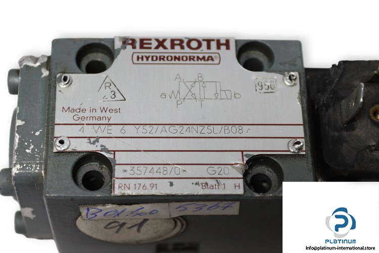 Rexroth-R900357448-solenoid-operated-directional-valve-(used)-2