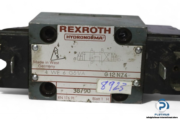 Rexroth-4-WE-6-G51-A-G12NZ4-solenoid-operated-directional-valve(used)-3