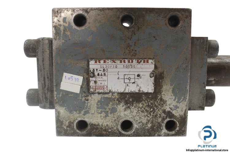 Rexroth-SL-30P20-SO100-check-valve(used)-1