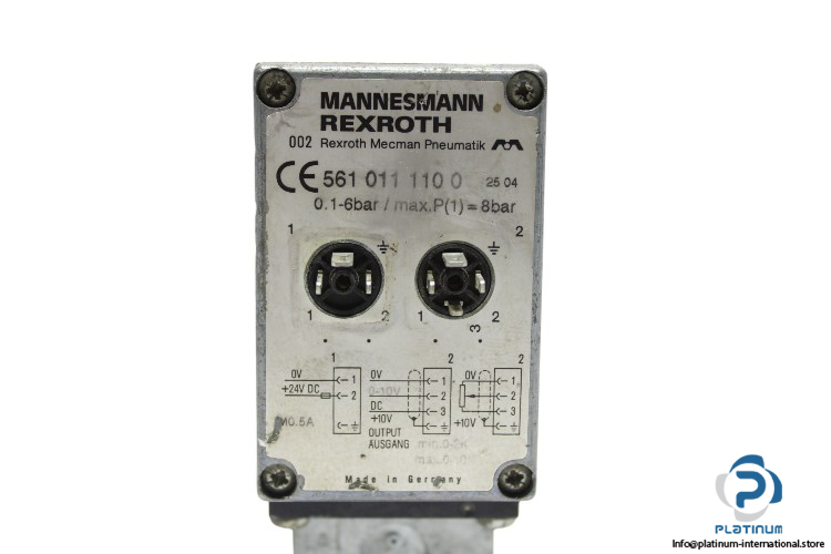 rexroth-5610111100-electro-pneumatic-pressure-control-Valve-(Used)-1