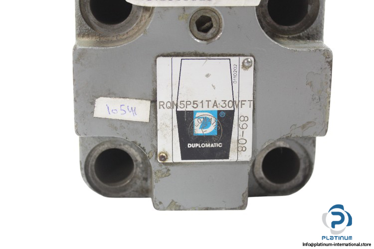 diplomatic-RQM5P51TA30VFT-pilot-operated-pressure-relief-valve(used)-2