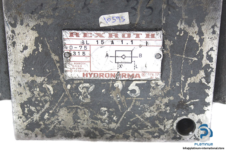 rexroth-SL15A1.1-pilot-operated-check-valve-(Used)-1