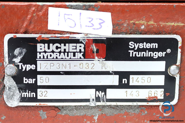 bucher-hydraulik-IZP3N1-032-R-hydraulic-gear-pump-used-1