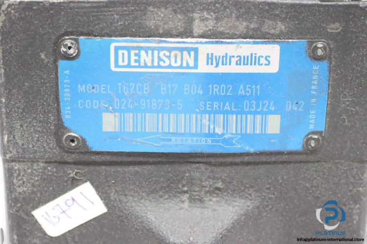 denison-T67CB-B17-B04-1R02-A511-fixed-displacement-vane-pump-(used)-1