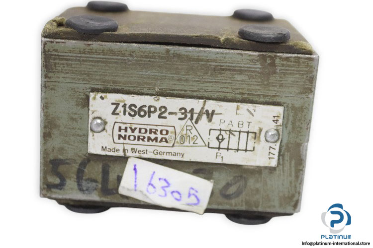 hydronorma-z1s6p2-31-v-check-valve(USED)-1