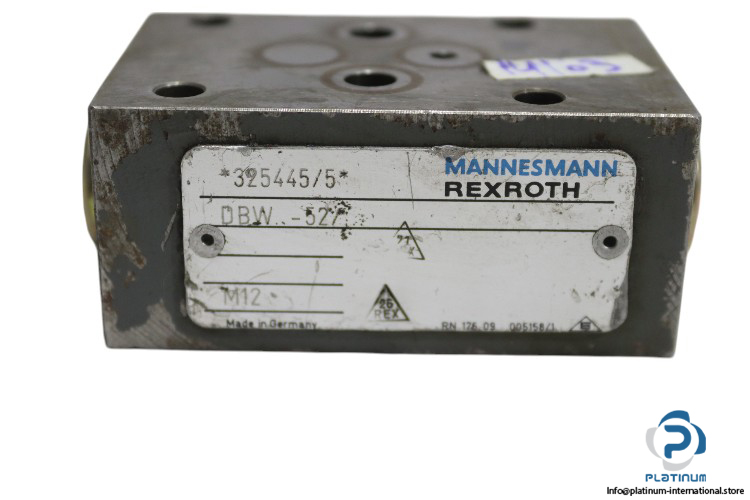 rexroth-dbw-527-pressure-relief-valve(used)-1