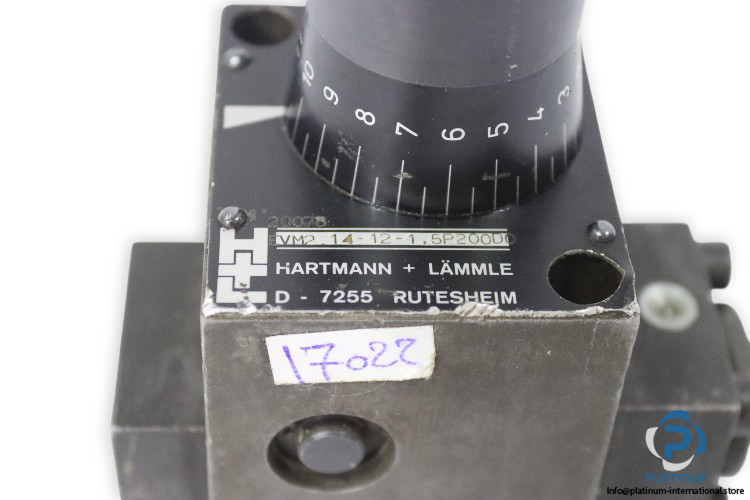 hartmann-lammle-EVM2.14-1215P200D0-flow-control-valve(used)-1