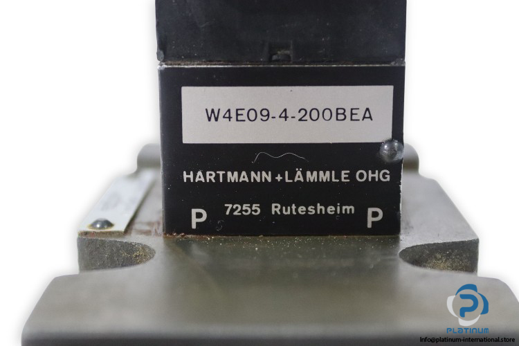 hartmann-lammle-WE07.1-10PO-4Y-directional-control-valve(used)-2