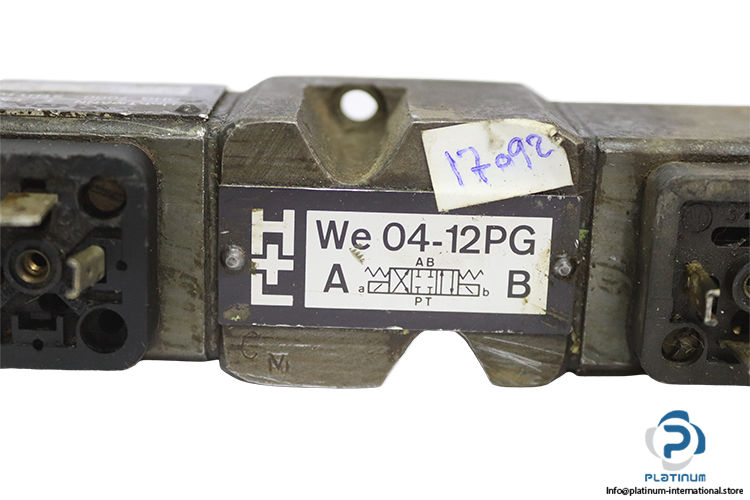 hartmann-lammle-WE04-12PG-directional-control-valve(used)-2