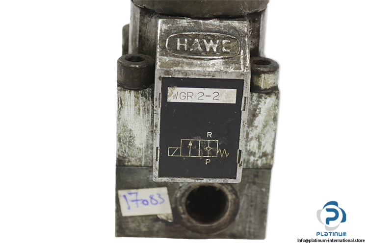 hawe-wgr2-2-solenoid-operated-directional-seated-valve(used)-2