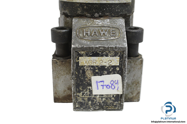 hawe-EXGR2-2-solenoid-operated-directional-seated-valve(used)-2