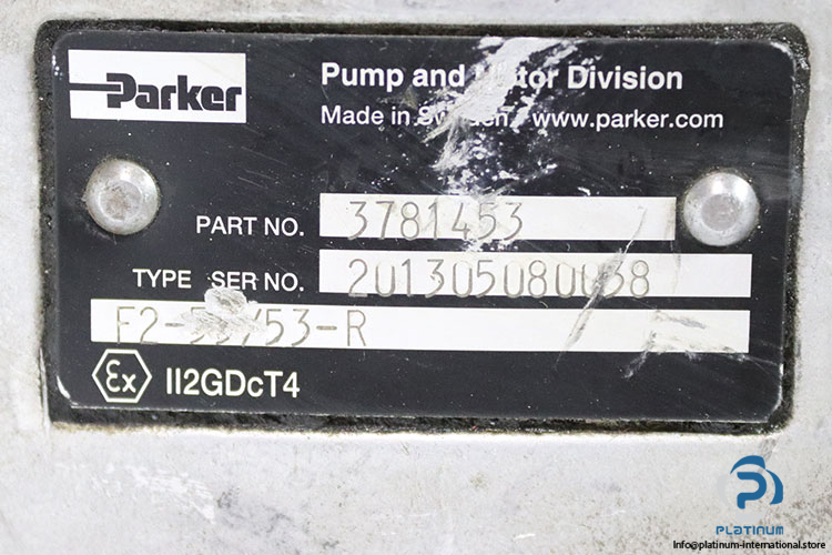 parker-F2-53-753-R-hydraulic-piston-pump-(used)-3