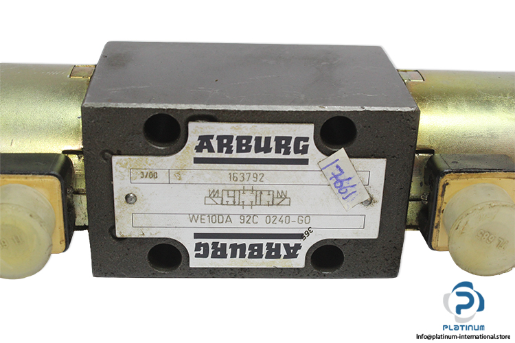 Arburg-WE10DA92C0240-G0-solenoid-operated-directional-valve(used)-2