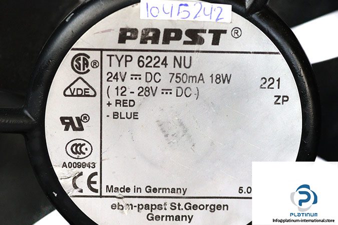 papst-6224-NU-axial-fan-used-1