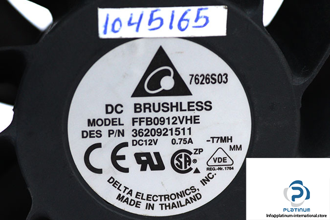 delta-electronics-FFB0912VHE-axial-fan-used-1