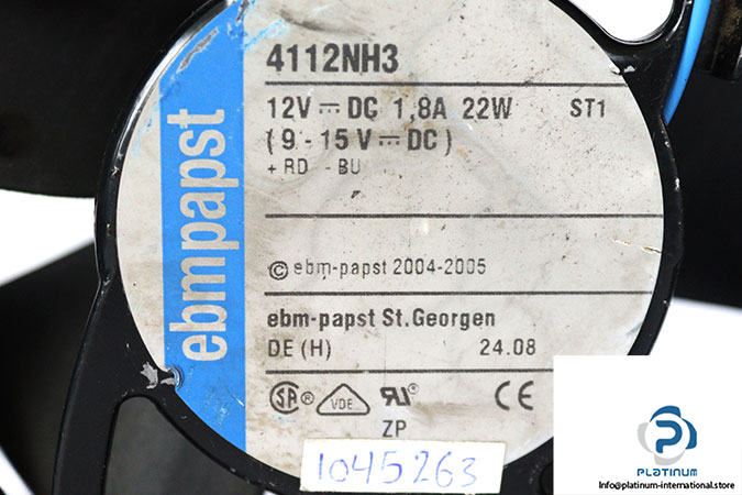 ebmpapst-4112NH3-axial-fan-used-1