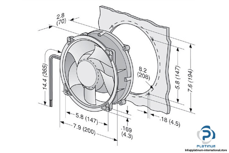 ebmpapst-W1G180-AA03-09-axial-fan-used-2